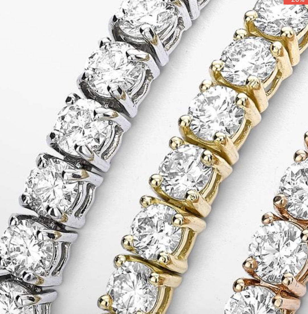 Buy Friendly Diamonds Diamond Tennis Bracelet | 3 Carat IGI Certified Lab  Grown Diamond Bracelet Line 7